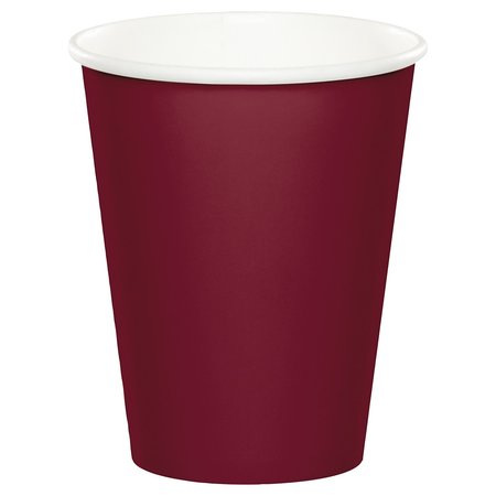 TOUCH OF COLOR Burgundy Red Cups, 9oz, 240PK 563122B